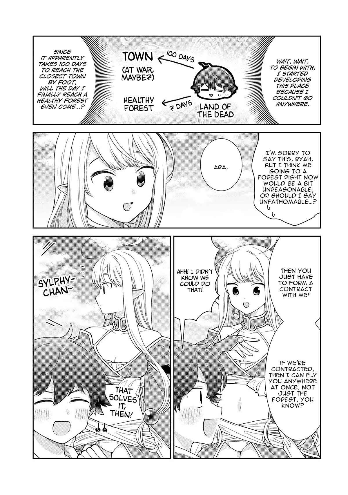 Seirei-tachi no Rakuen to Risou no Isekai Seikatsu Chapter 17 page 19
