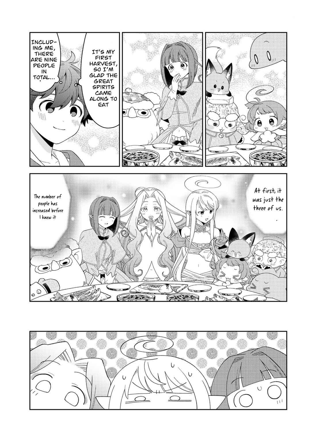Seirei-tachi no Rakuen to Risou no Isekai Seikatsu Chapter 35 page 11