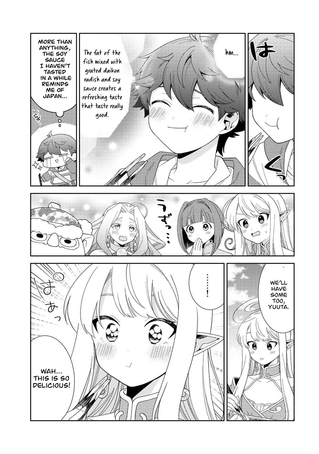 Seirei-tachi no Rakuen to Risou no Isekai Seikatsu Chapter 35 page 13