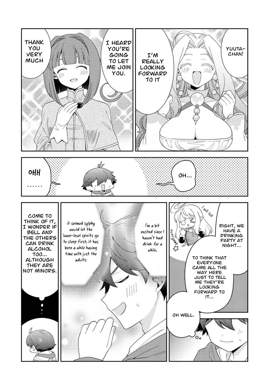 Seirei-tachi no Rakuen to Risou no Isekai Seikatsu Chapter 35 page 16
