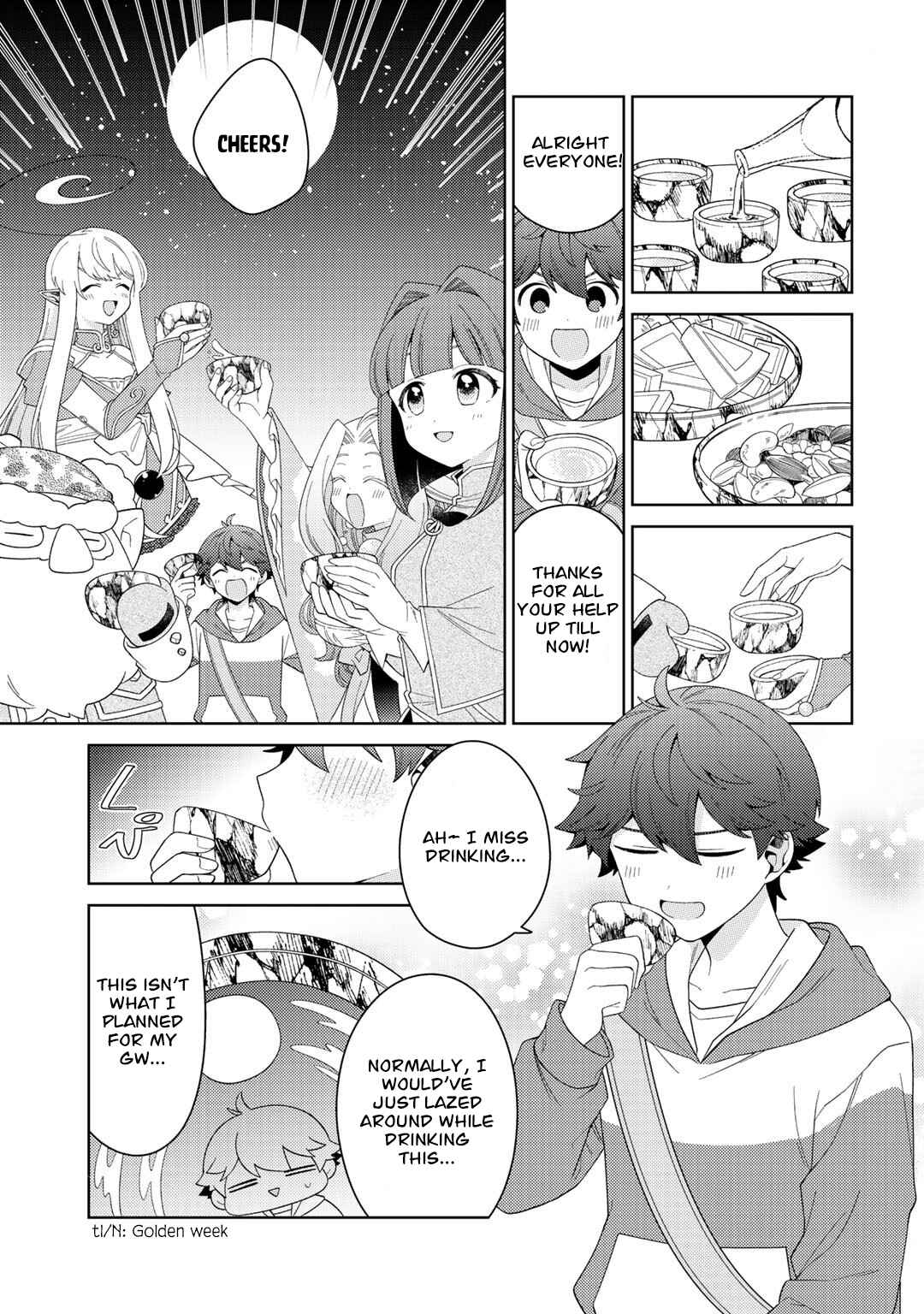 Seirei-tachi no Rakuen to Risou no Isekai Seikatsu Chapter 35 page 19