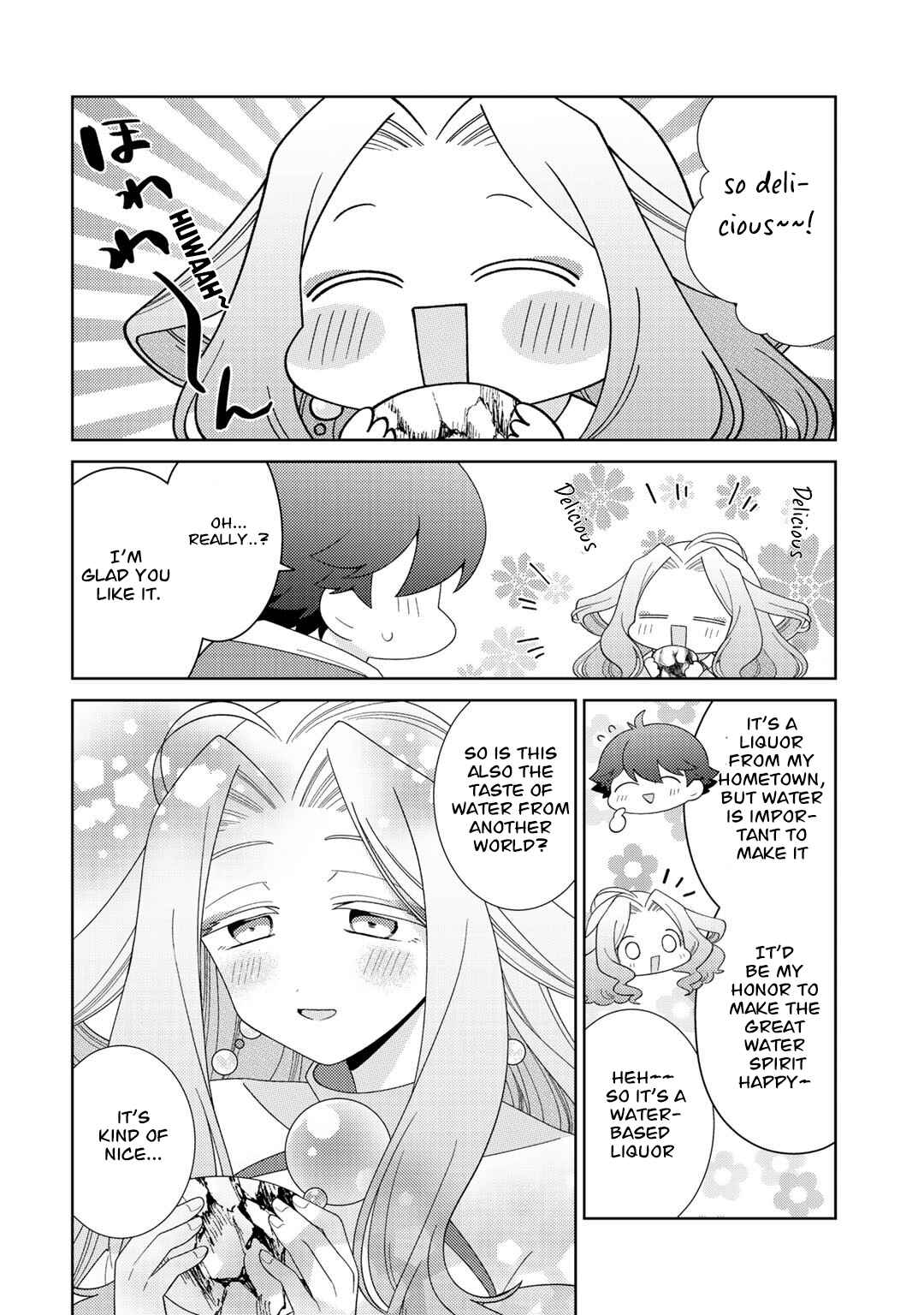 Seirei-tachi no Rakuen to Risou no Isekai Seikatsu Chapter 35 page 22