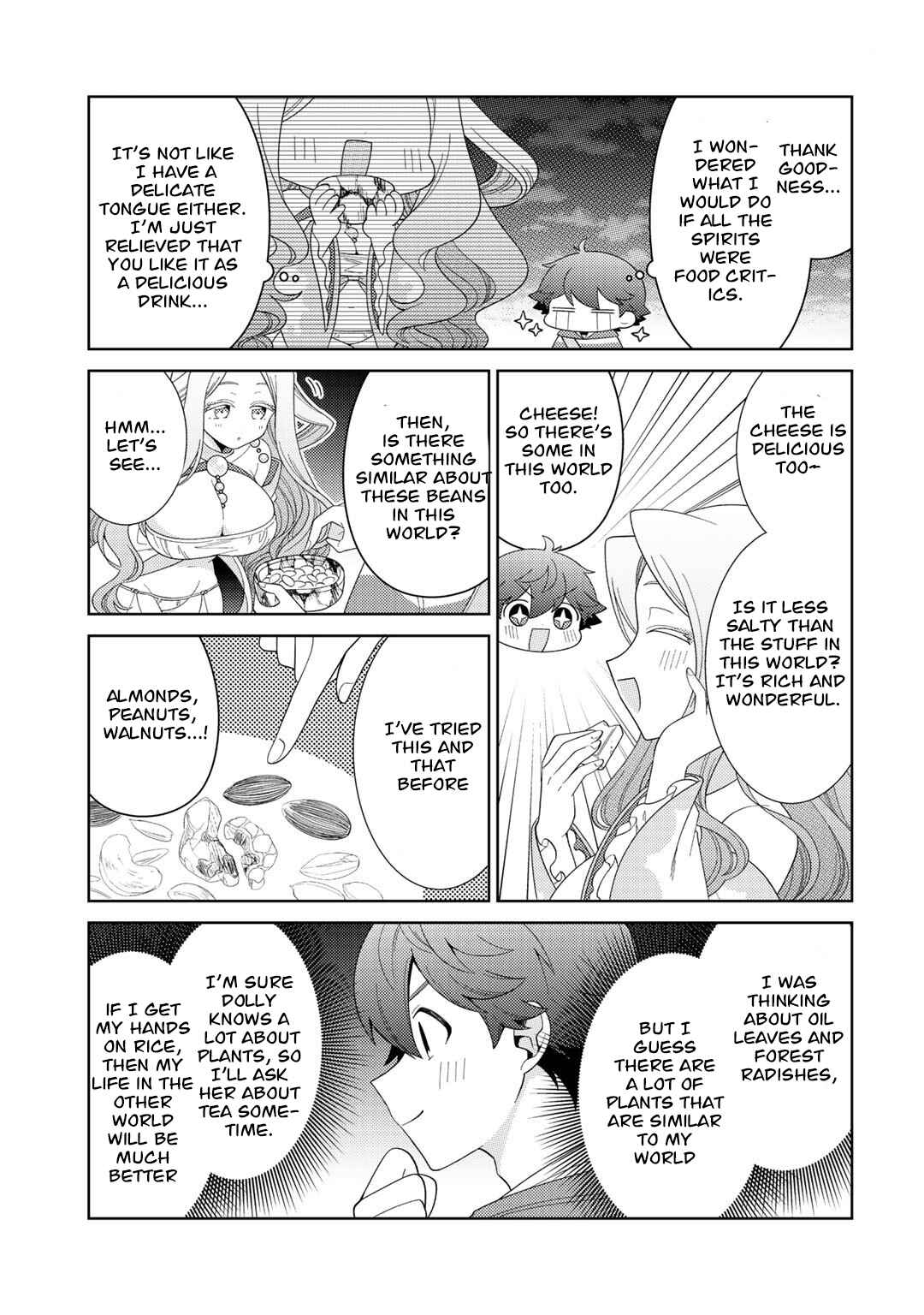 Seirei-tachi no Rakuen to Risou no Isekai Seikatsu Chapter 35 page 23