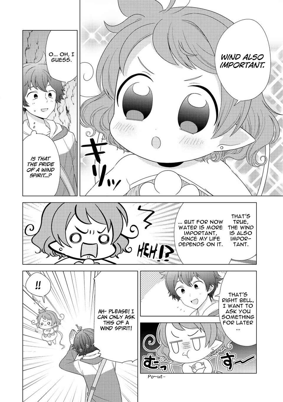 Seirei-tachi no Rakuen to Risou no Isekai Seikatsu Chapter 4 page 22