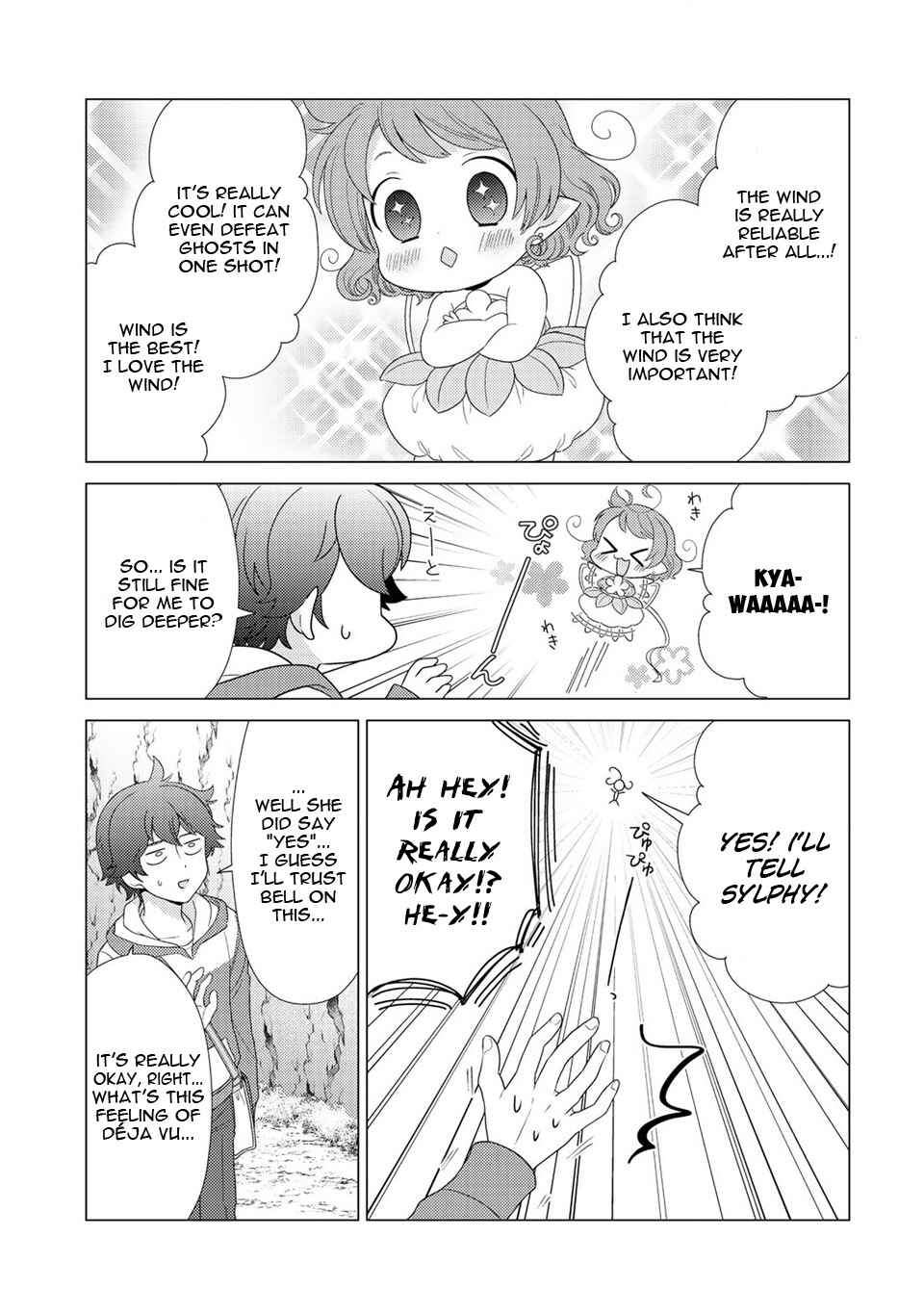 Seirei-tachi no Rakuen to Risou no Isekai Seikatsu Chapter 4 page 23