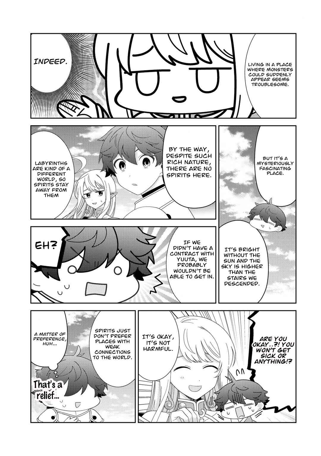 Seirei-tachi no Rakuen to Risou no Isekai Seikatsu Chapter 48 page 14