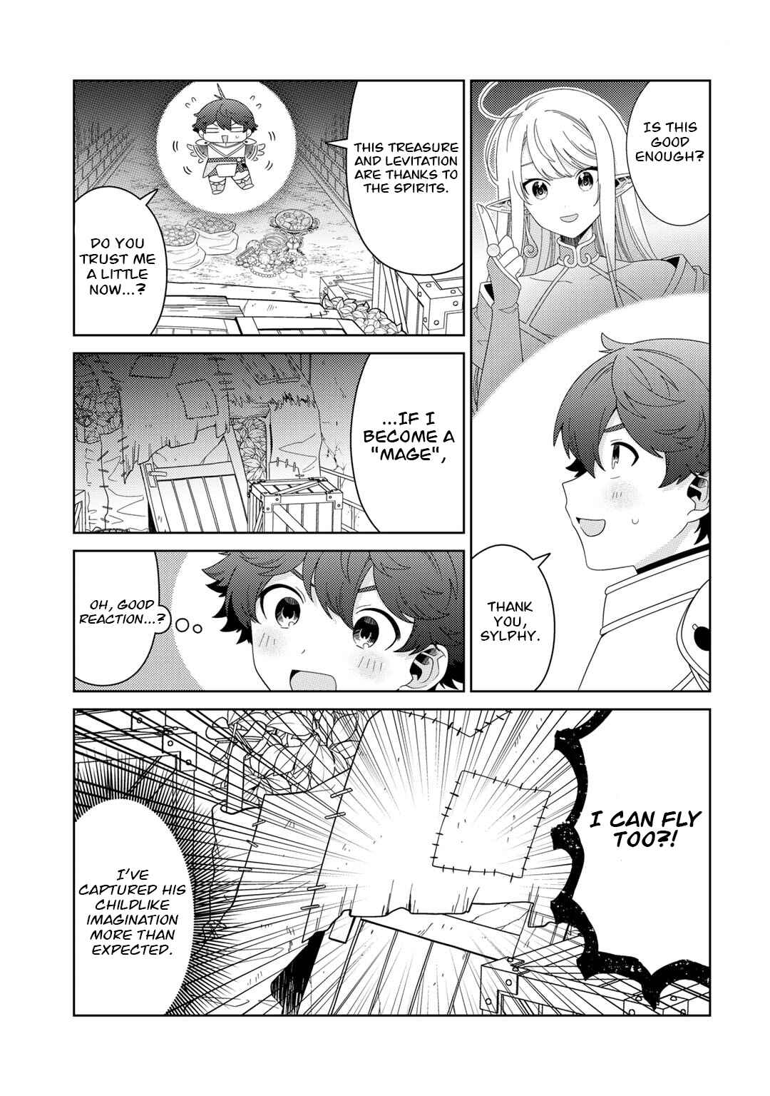 Seirei-tachi no Rakuen to Risou no Isekai Seikatsu Chapter 55 page 2