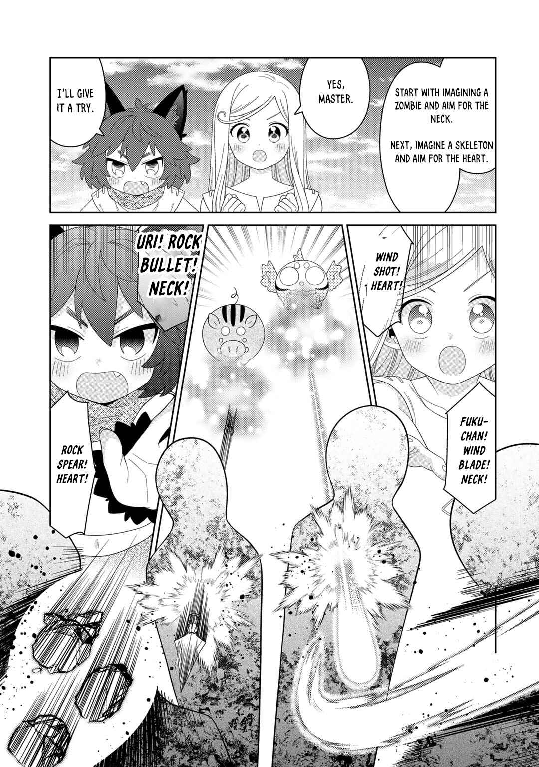 Seirei-tachi no Rakuen to Risou no Isekai Seikatsu Chapter 63 page 14