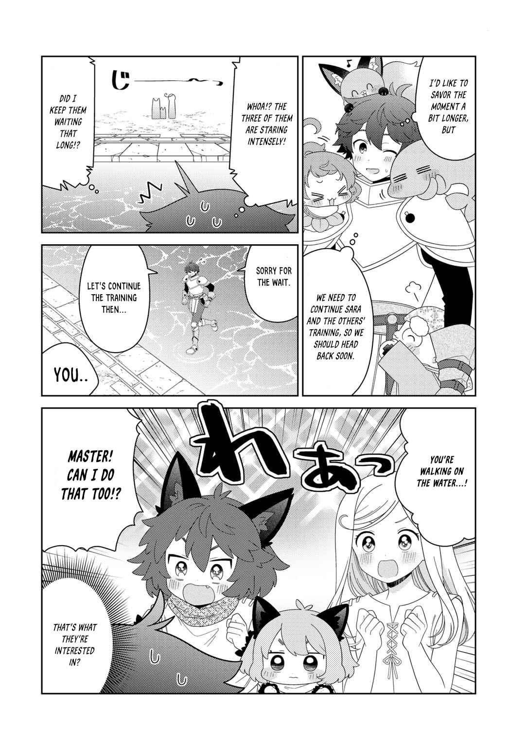 Seirei-tachi no Rakuen to Risou no Isekai Seikatsu Chapter 63 page 1