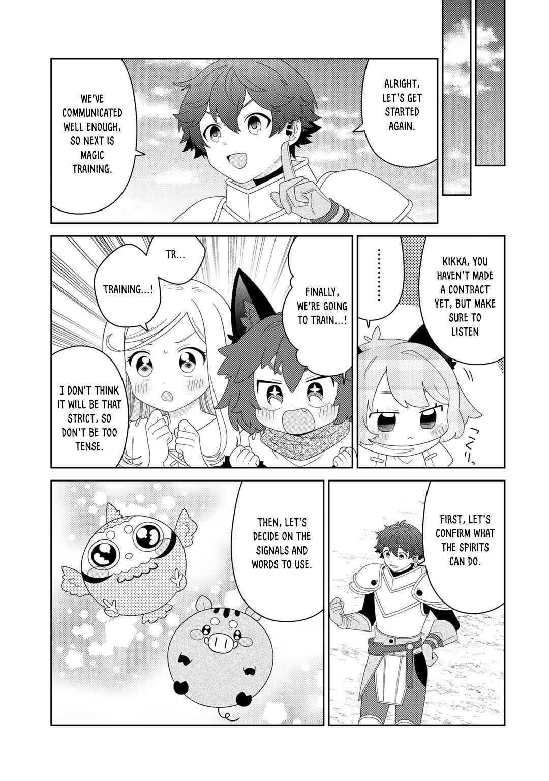 Seirei-tachi no Rakuen to Risou no Isekai Seikatsu Chapter 63 page 8