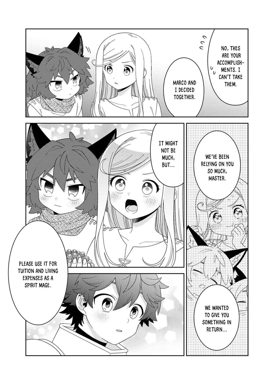 Seirei-tachi no Rakuen to Risou no Isekai Seikatsu Chapter 64 page 14