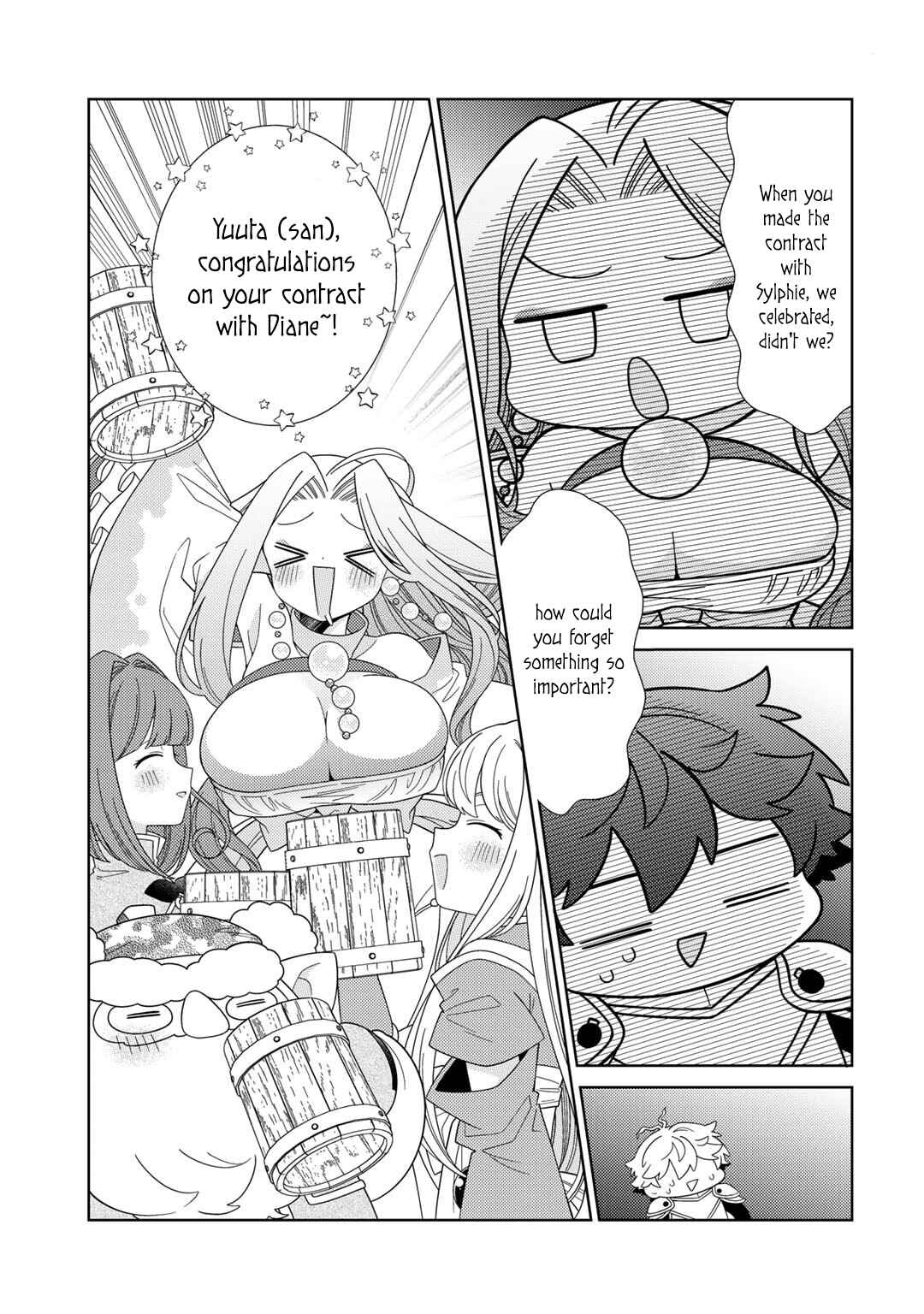 Seirei-tachi no Rakuen to Risou no Isekai Seikatsu Chapter 64 page 18