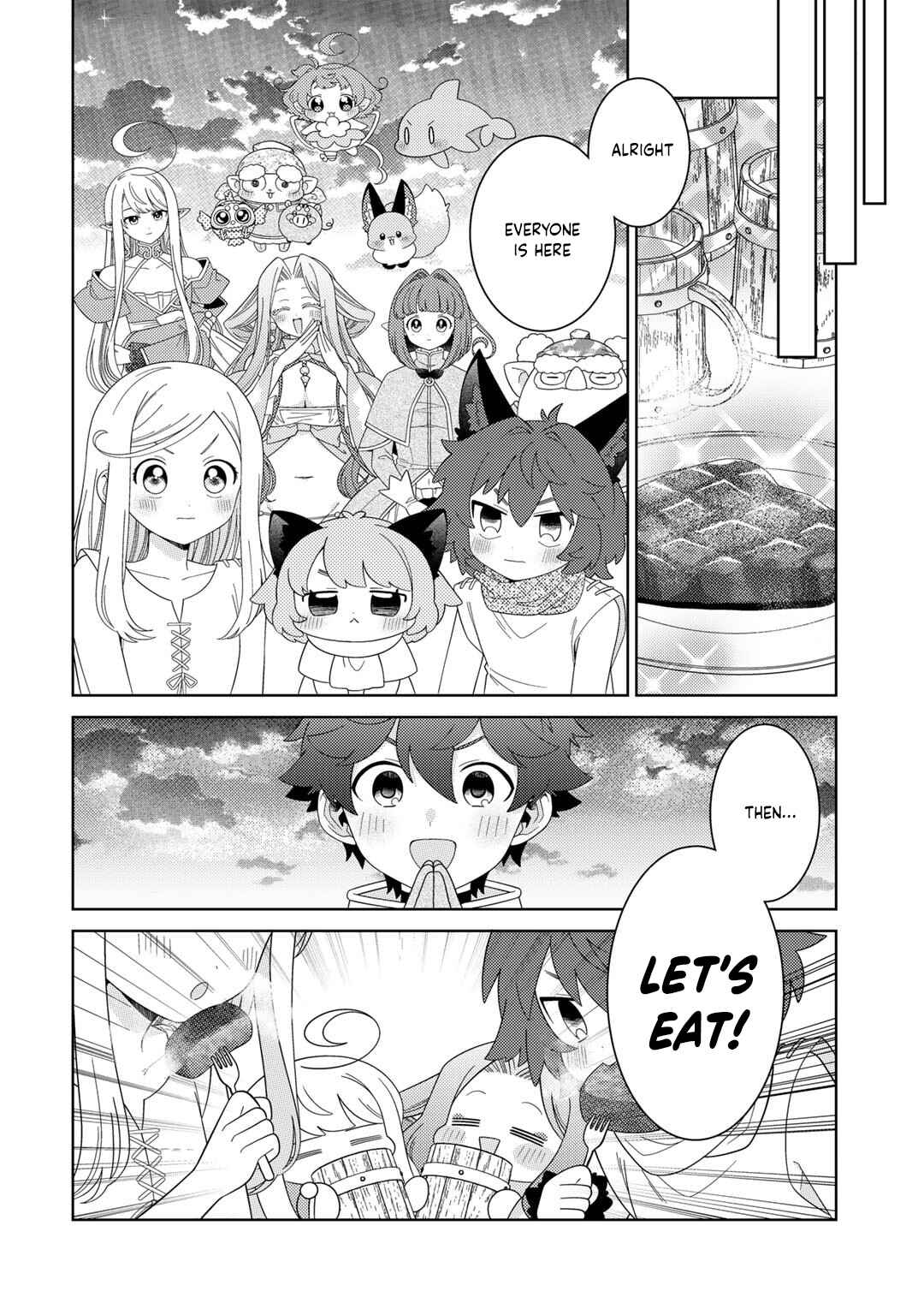 Seirei-tachi no Rakuen to Risou no Isekai Seikatsu Chapter 66 page 16