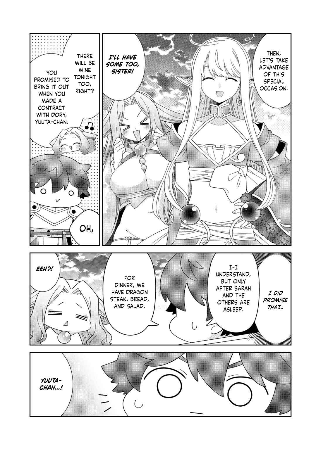 Seirei-tachi no Rakuen to Risou no Isekai Seikatsu Chapter 66 page 7