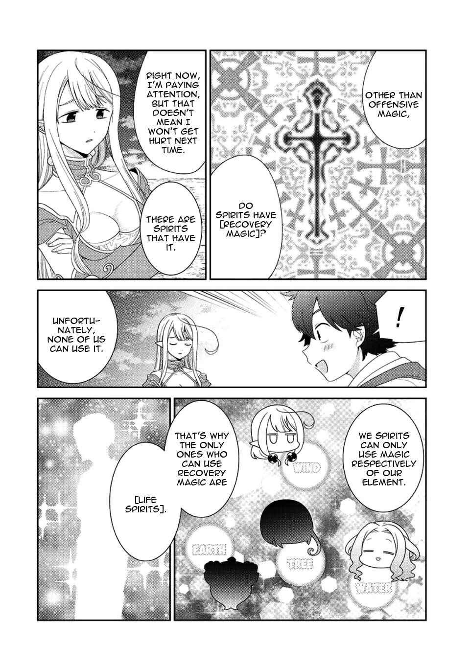 Seirei-tachi no Rakuen to Risou no Isekai Seikatsu Chapter 7 page 18