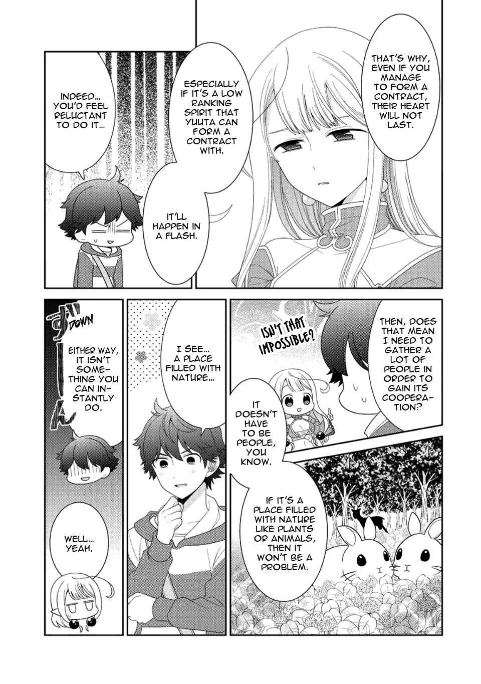 Seirei-tachi no Rakuen to Risou no Isekai Seikatsu Chapter 7 page 21