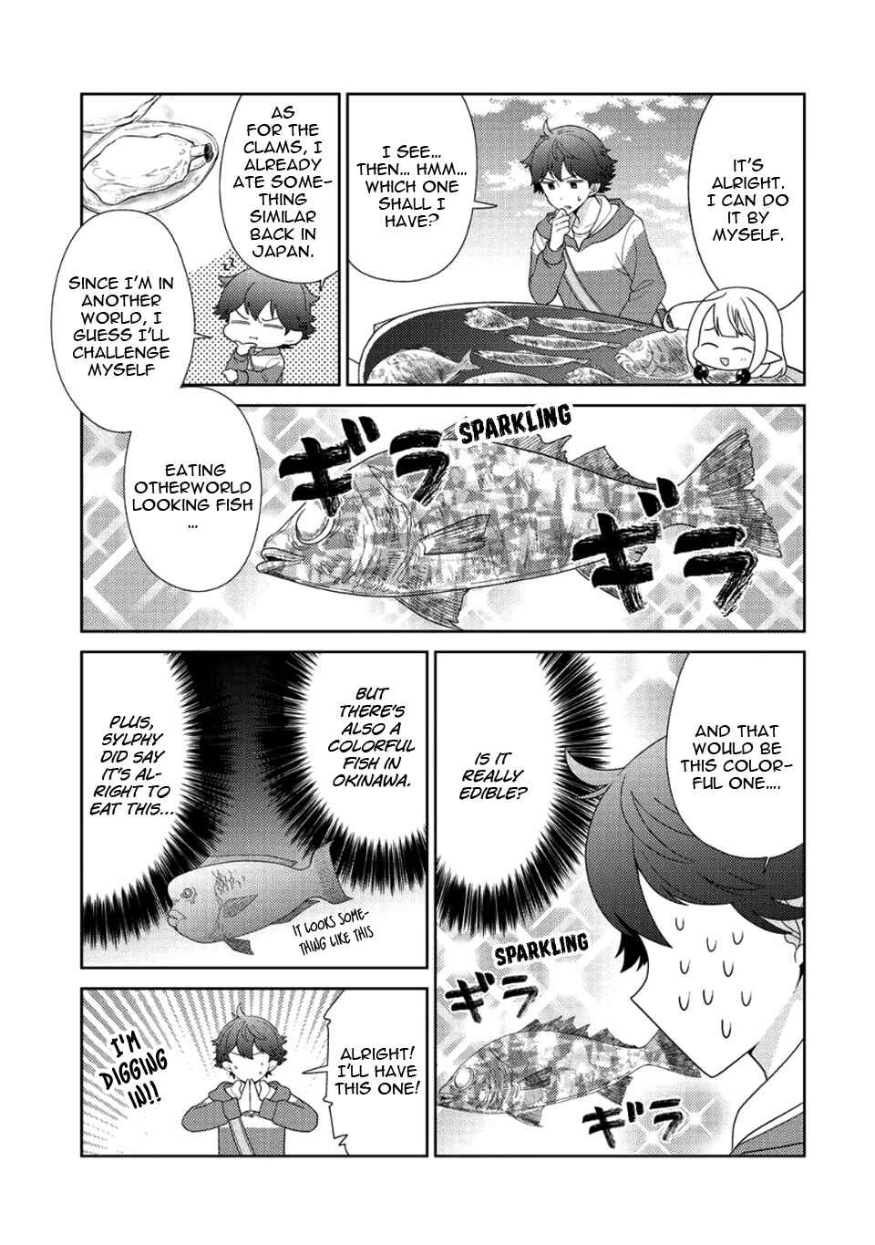 Seirei-tachi no Rakuen to Risou no Isekai Seikatsu Chapter 7 page 7