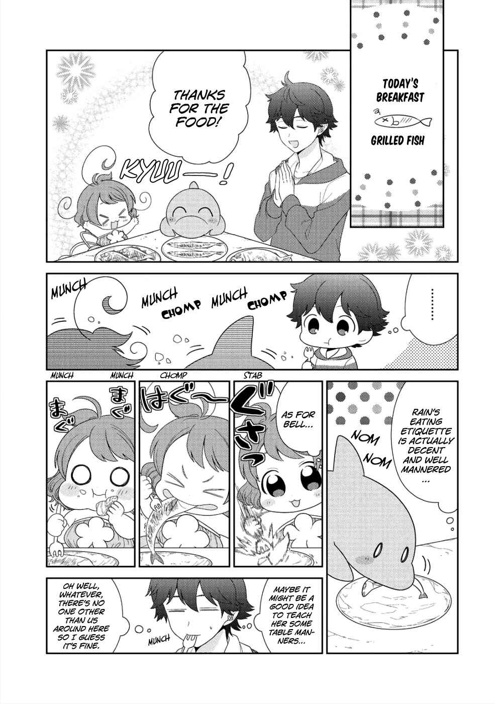 Seirei-tachi no Rakuen to Risou no Isekai Seikatsu Chapter 8 page 15