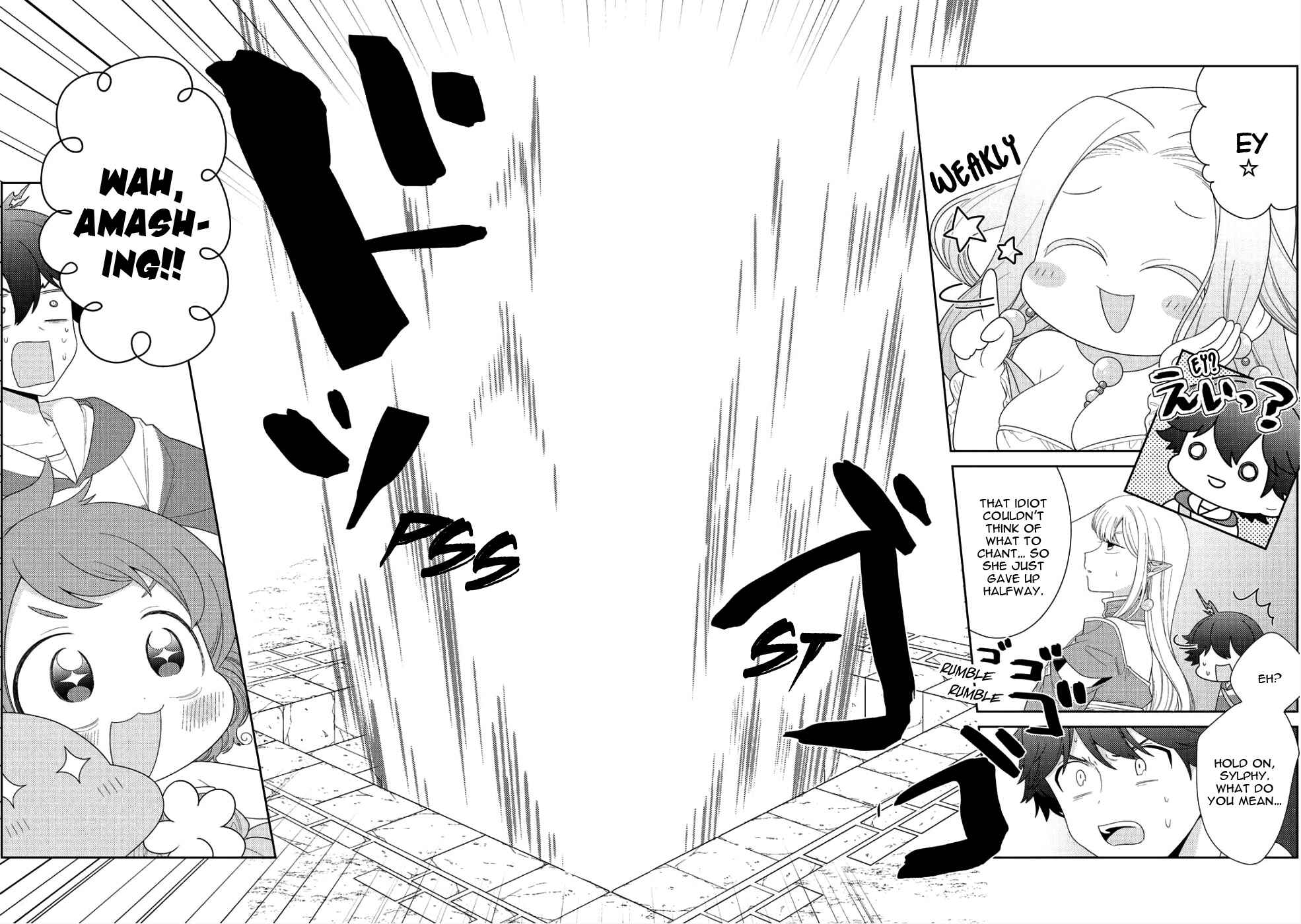 Seirei-tachi no Rakuen to Risou no Isekai Seikatsu Chapter 8 page 22