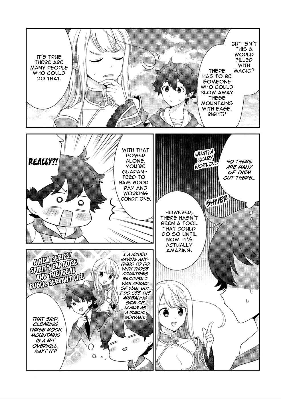 Seirei-tachi no Rakuen to Risou no Isekai Seikatsu Chapter 8 page 3