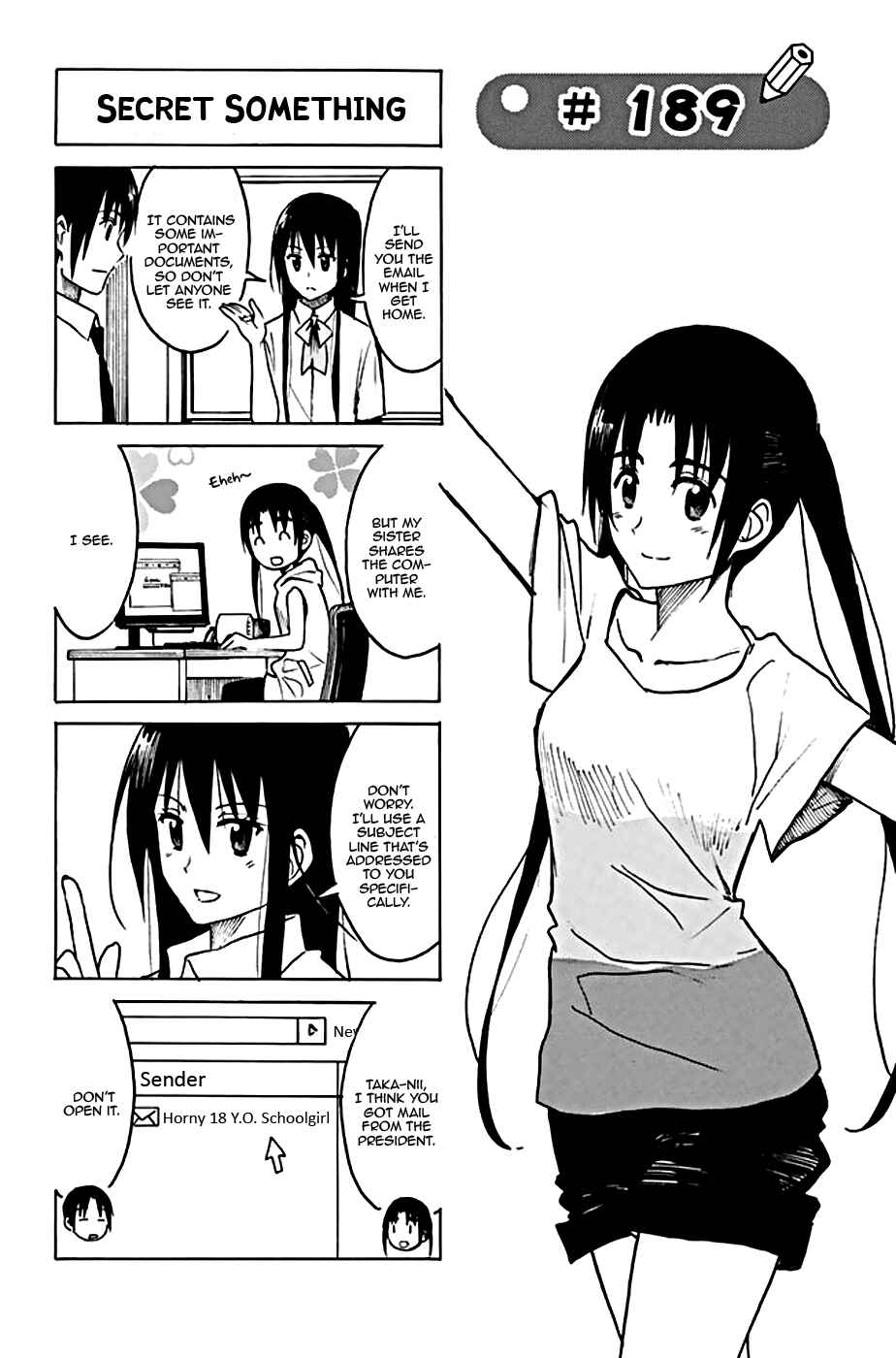 Seitokai Yakuindomo Chapter 189 page 0