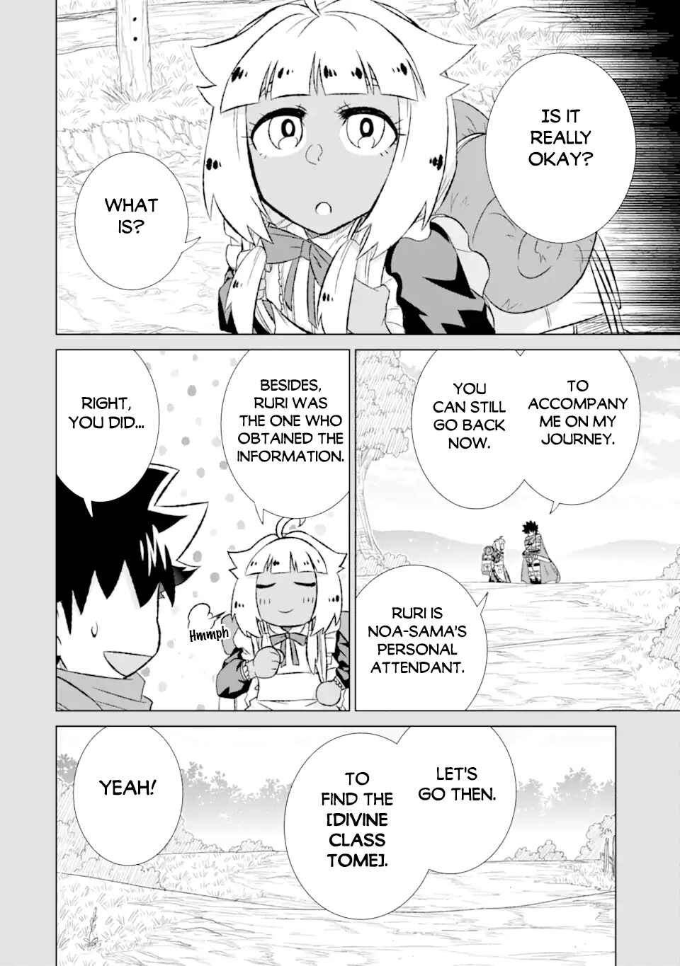 Sekai de Tada Hitori no Mamonotsukai: Tenshoku shitara Maou ni Machigawaremashita Chapter 49.1 page 2