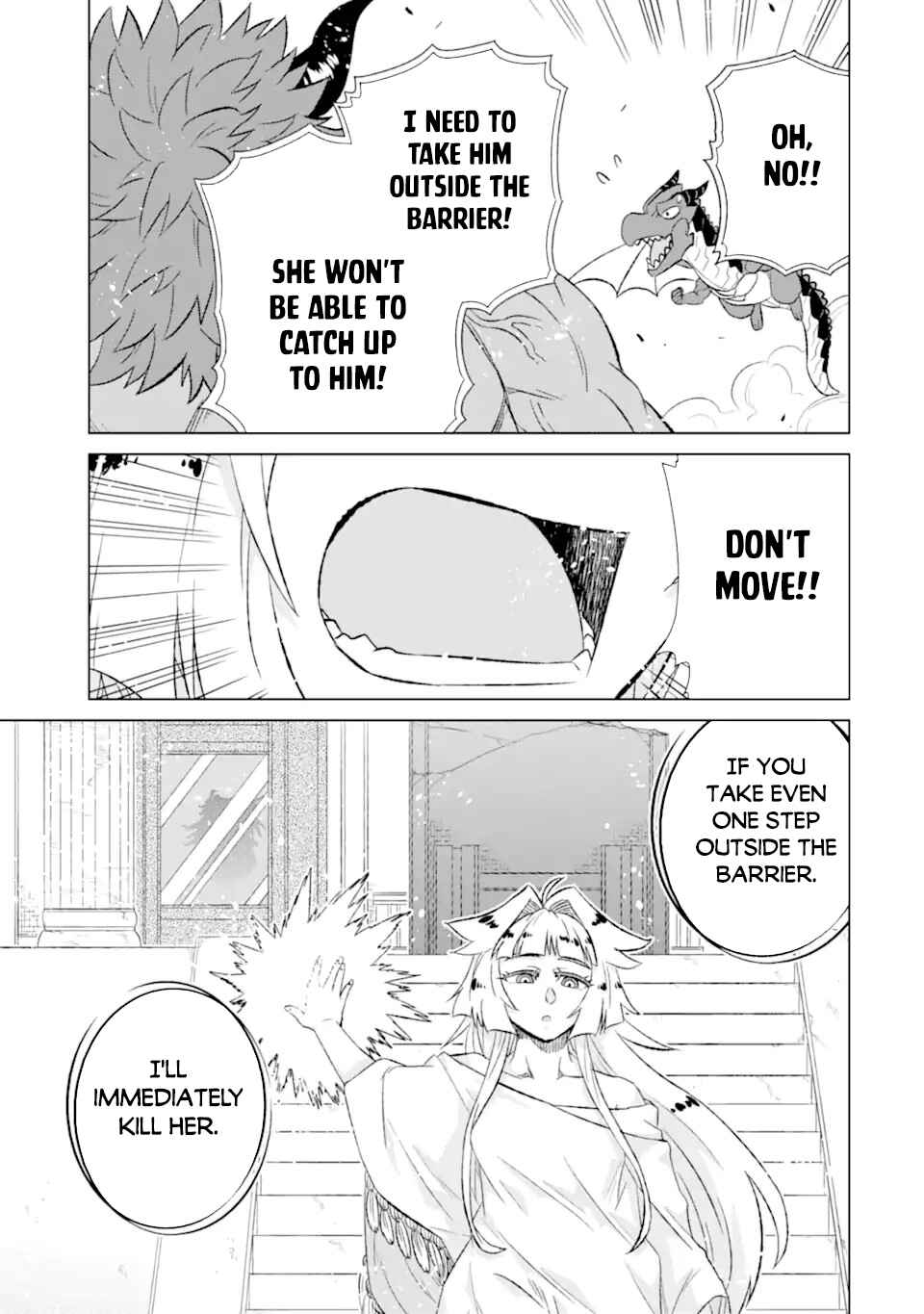 Sekai de Tada Hitori no Mamonotsukai: Tenshoku shitara Maou ni Machigawaremashita Chapter 53.2 page 3