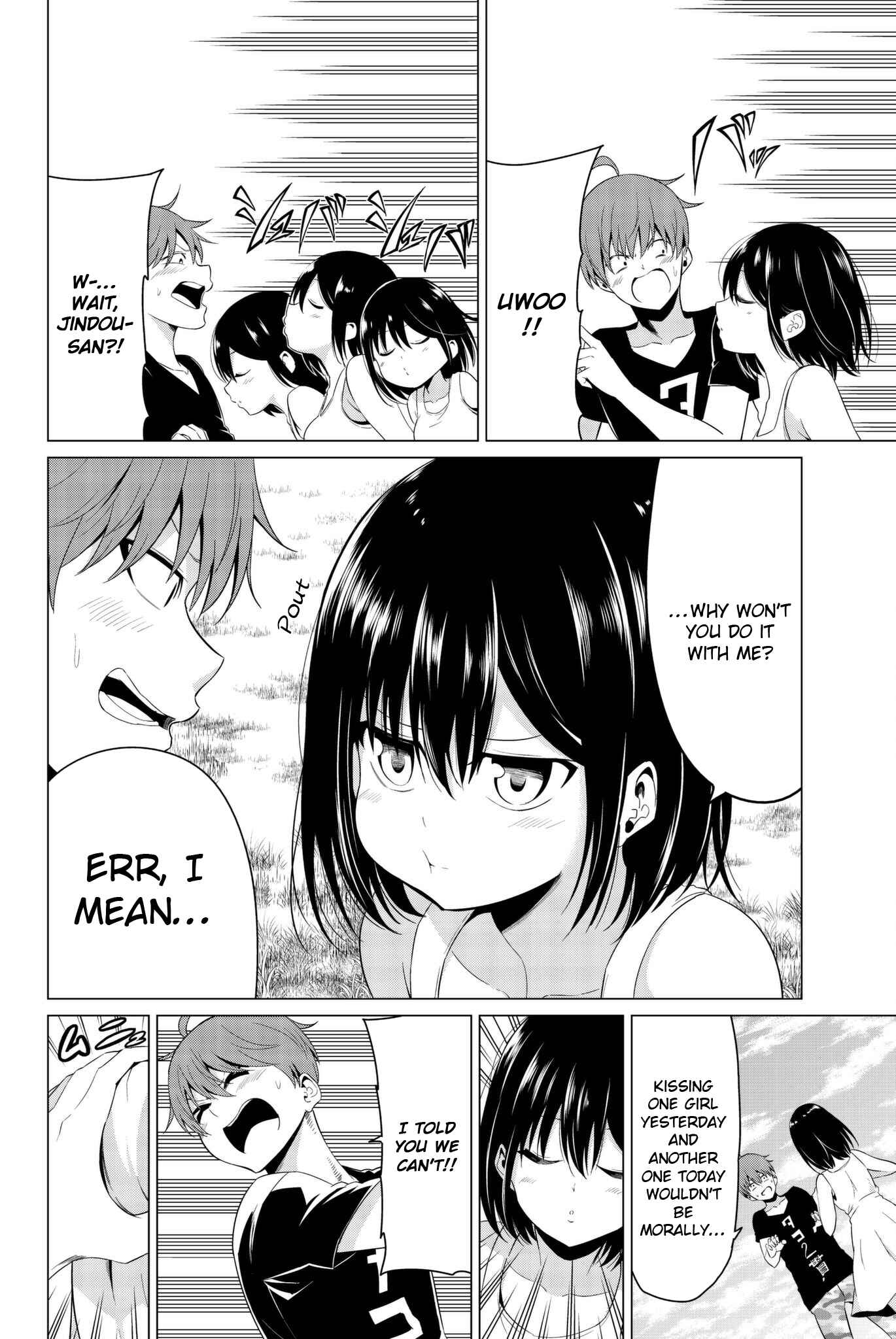 Sekai ka Kanojo ka Erabenai Chapter 14 page 22