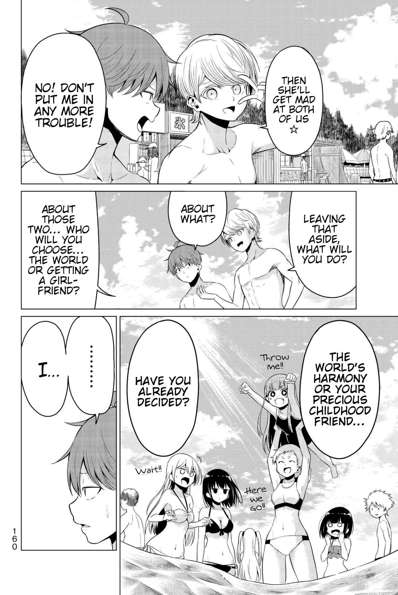 Sekai ka Kanojo ka Erabenai Chapter 19 page 7