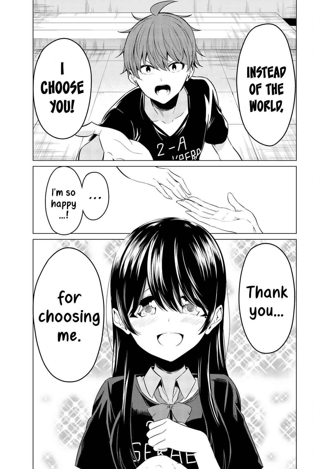Sekai ka Kanojo ka Erabenai Chapter 26 page 1