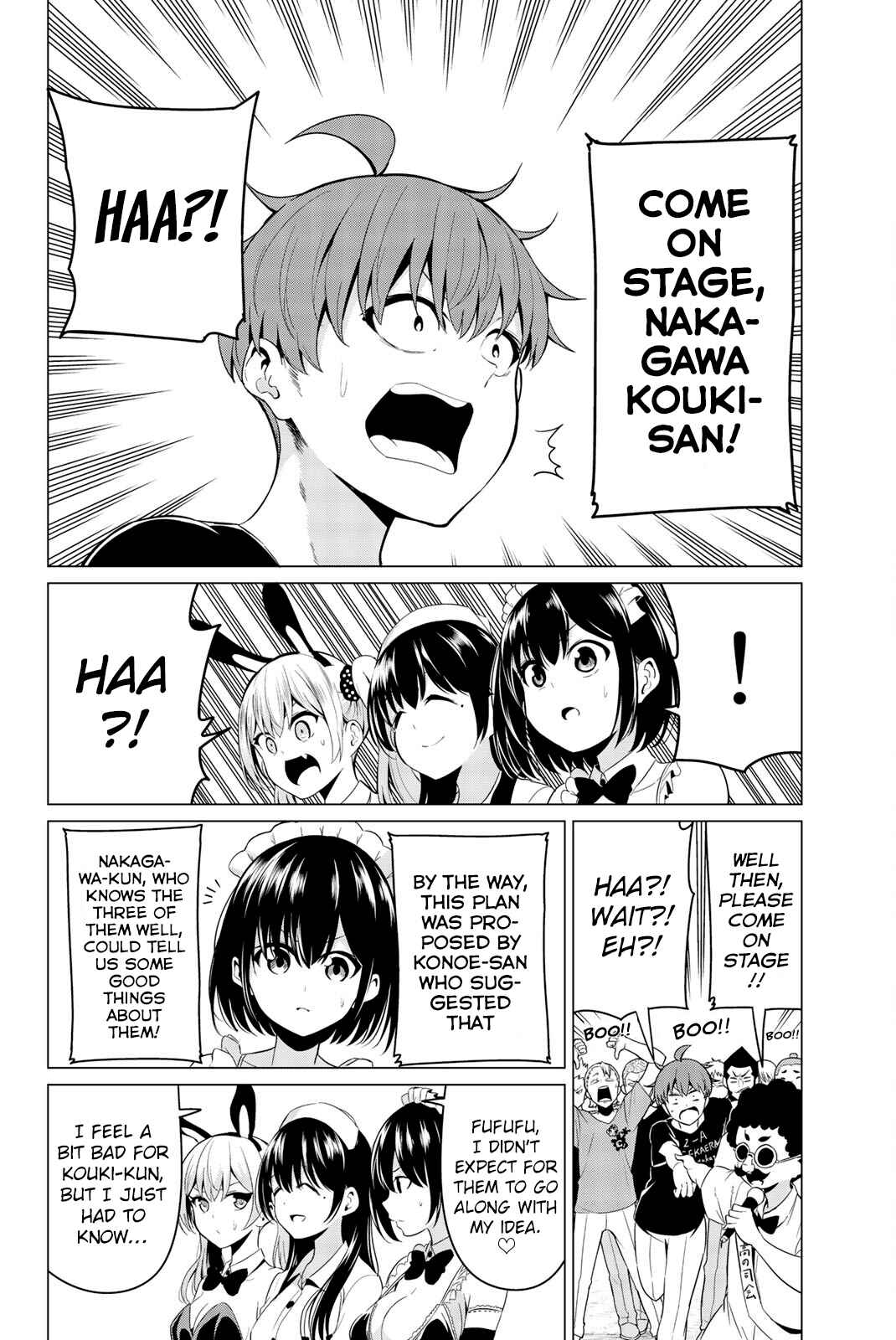 Sekai ka Kanojo ka Erabenai Chapter 26 page 28