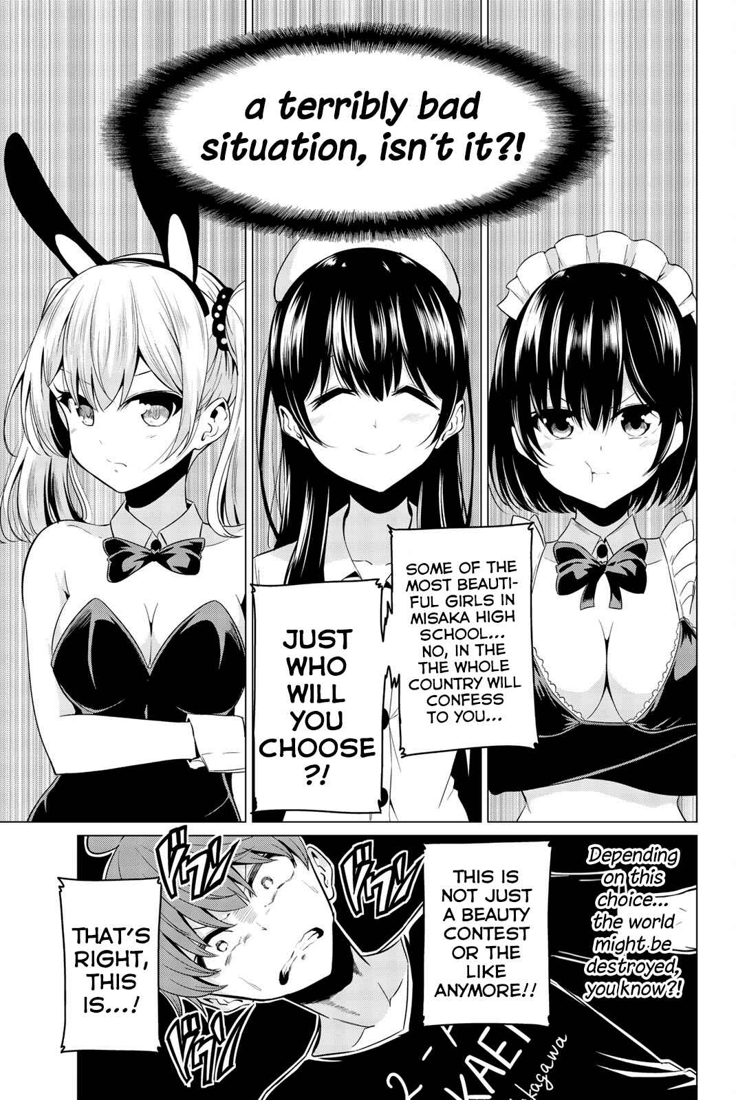 Sekai ka Kanojo ka Erabenai Chapter 26 page 35