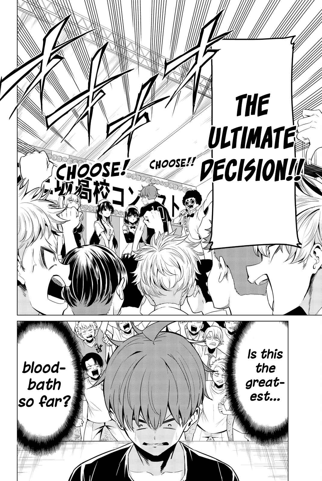 Sekai ka Kanojo ka Erabenai Chapter 26 page 36