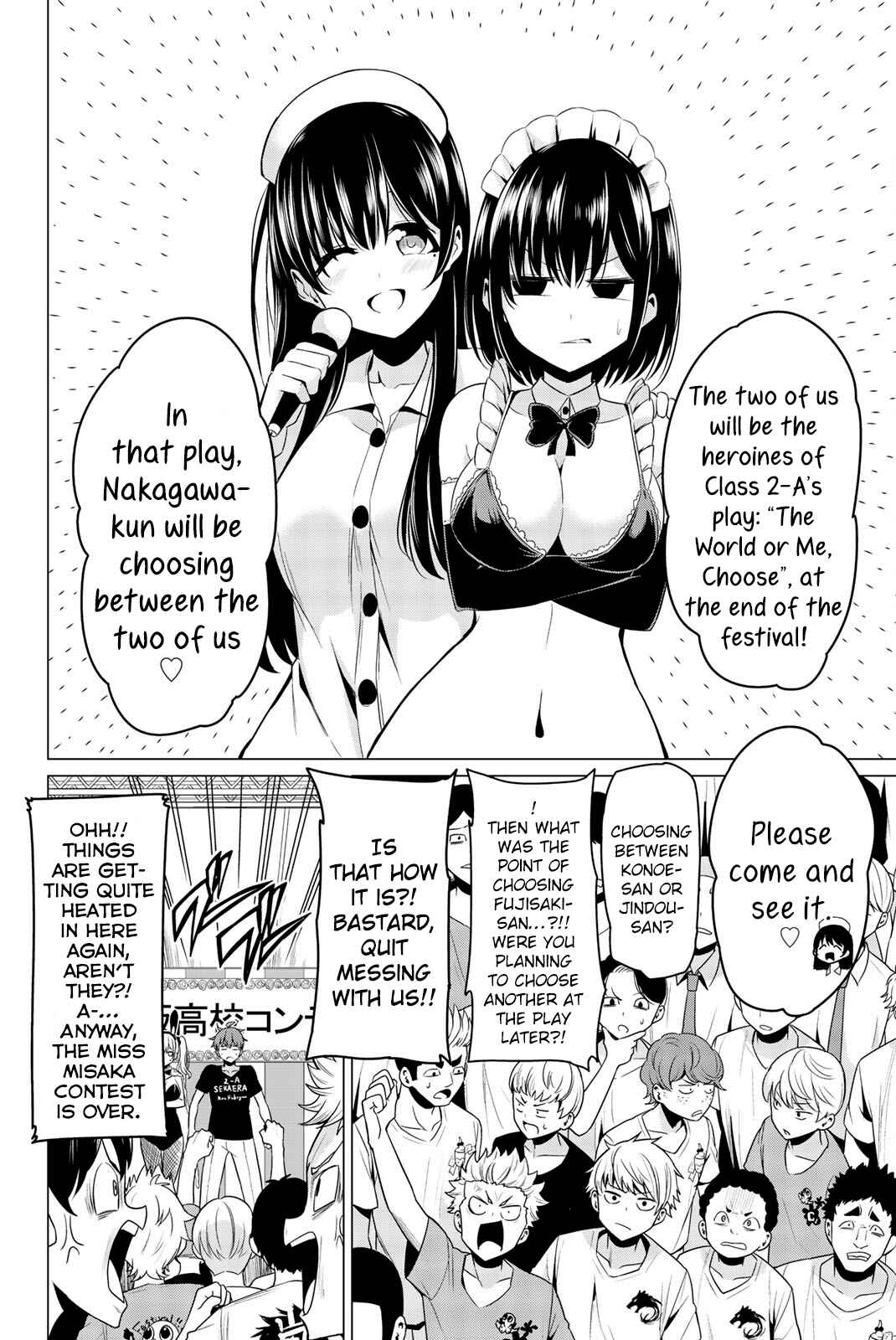 Sekai ka Kanojo ka Erabenai Chapter 27 page 13