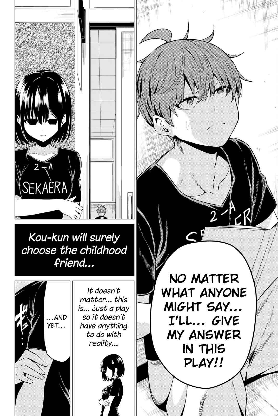 Sekai ka Kanojo ka Erabenai Chapter 27 page 23