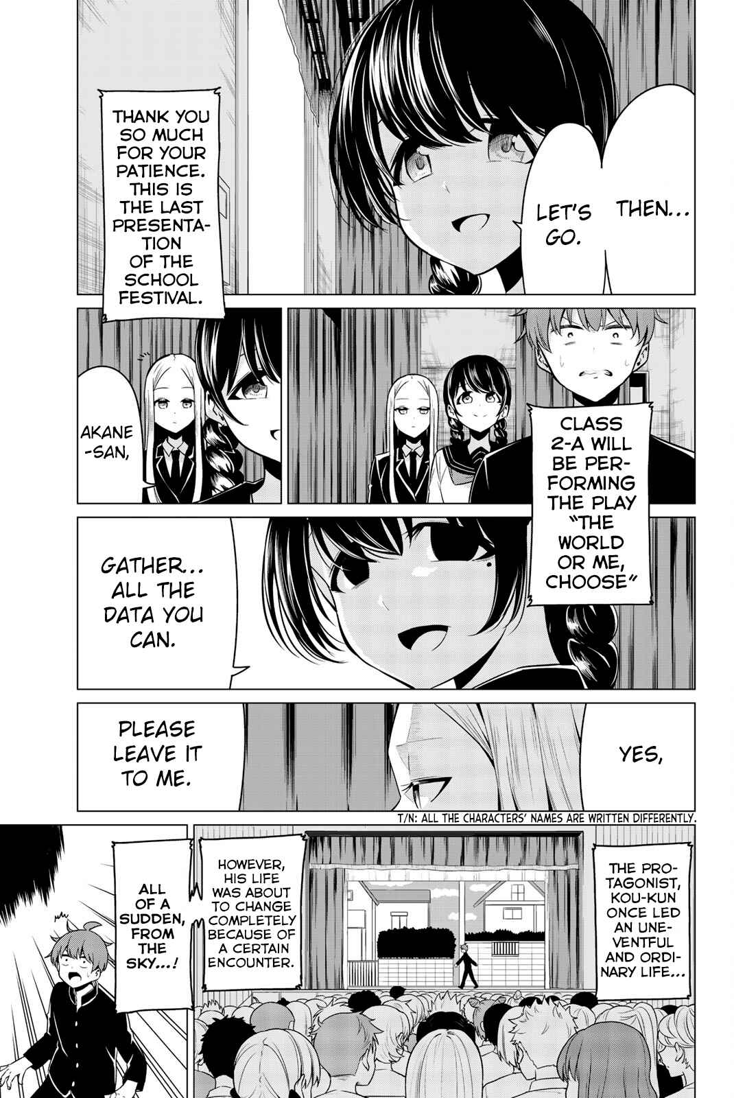 Sekai ka Kanojo ka Erabenai Chapter 27 page 26