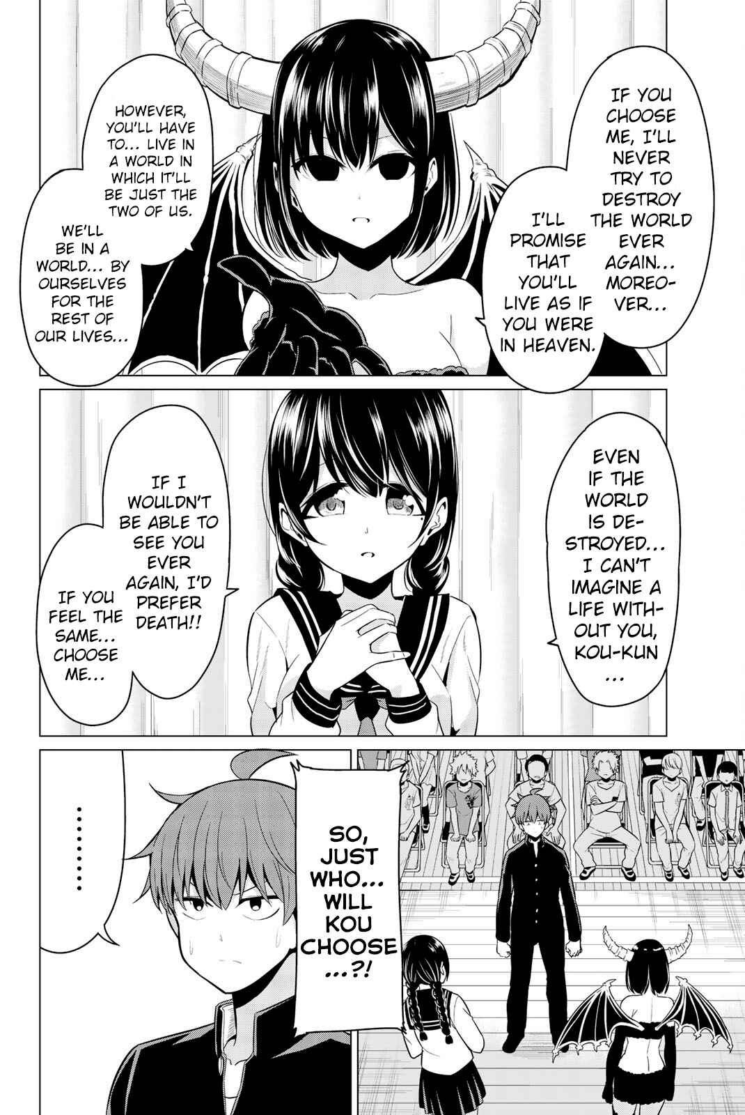 Sekai ka Kanojo ka Erabenai Chapter 27 page 31