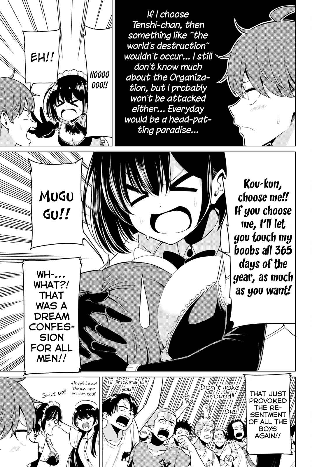 Sekai ka Kanojo ka Erabenai Chapter 27 page 4