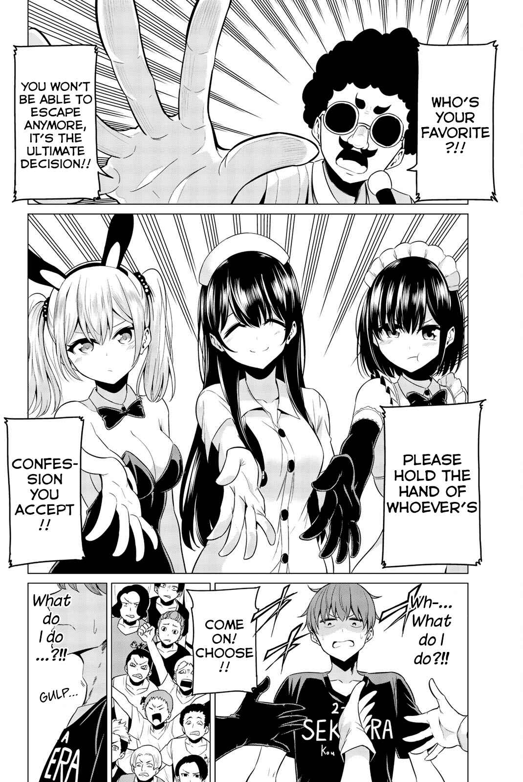 Sekai ka Kanojo ka Erabenai Chapter 27 page 7
