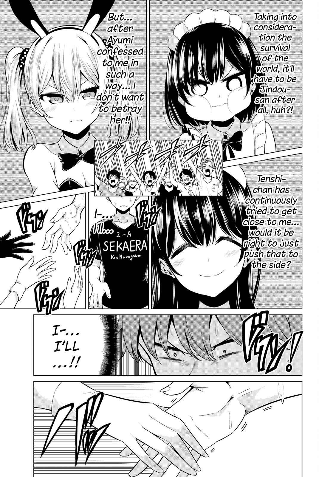 Sekai ka Kanojo ka Erabenai Chapter 27 page 8