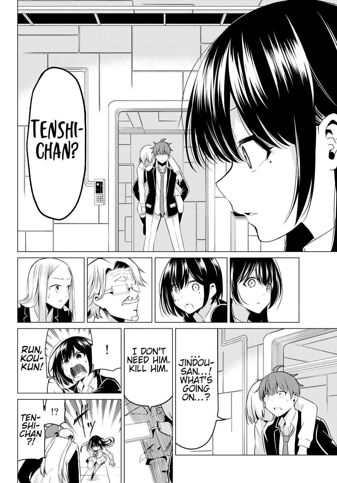 Sekai ka Kanojo ka Erabenai Chapter 38 page 10