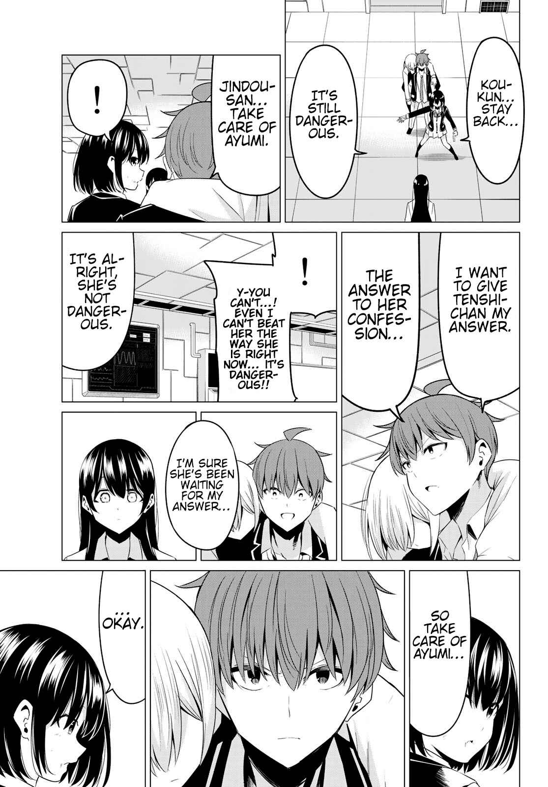 Sekai ka Kanojo ka Erabenai Chapter 38 page 15
