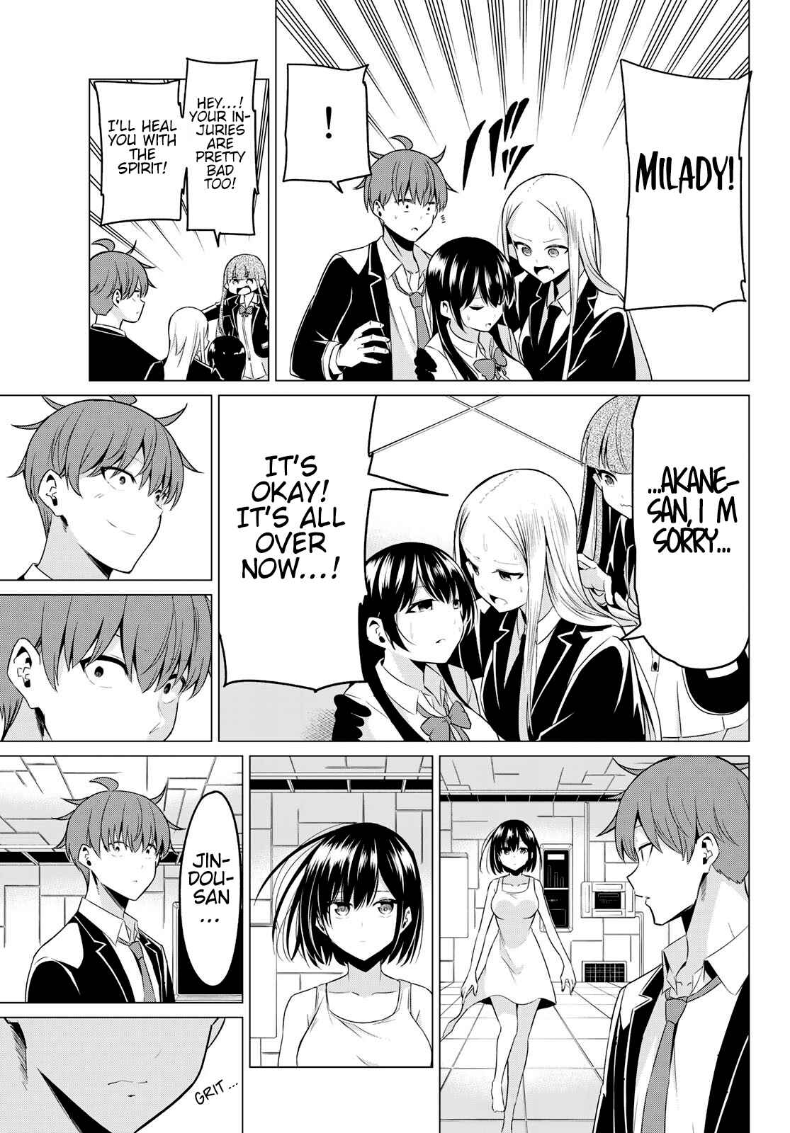 Sekai ka Kanojo ka Erabenai Chapter 38 page 22