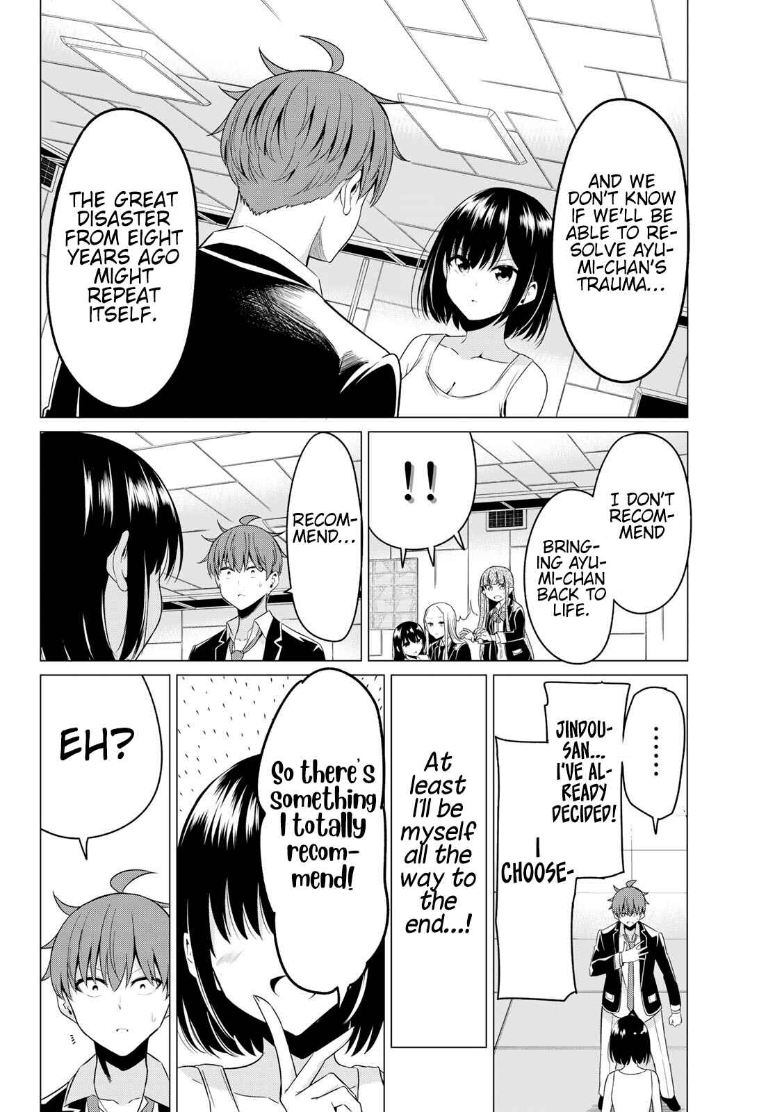 Sekai ka Kanojo ka Erabenai Chapter 38 page 25