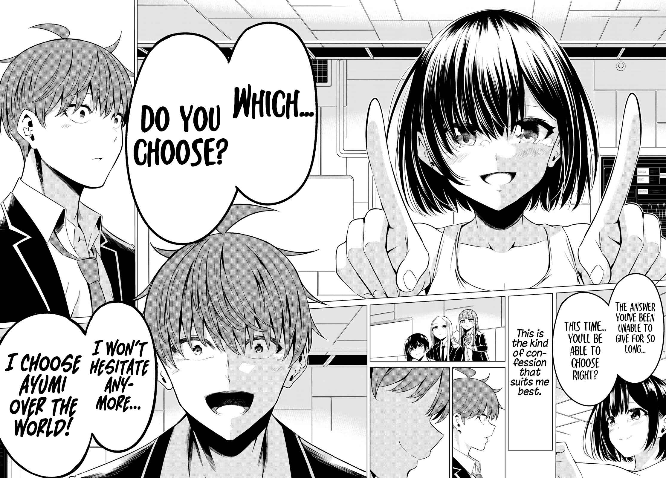 Sekai ka Kanojo ka Erabenai Chapter 38 page 27