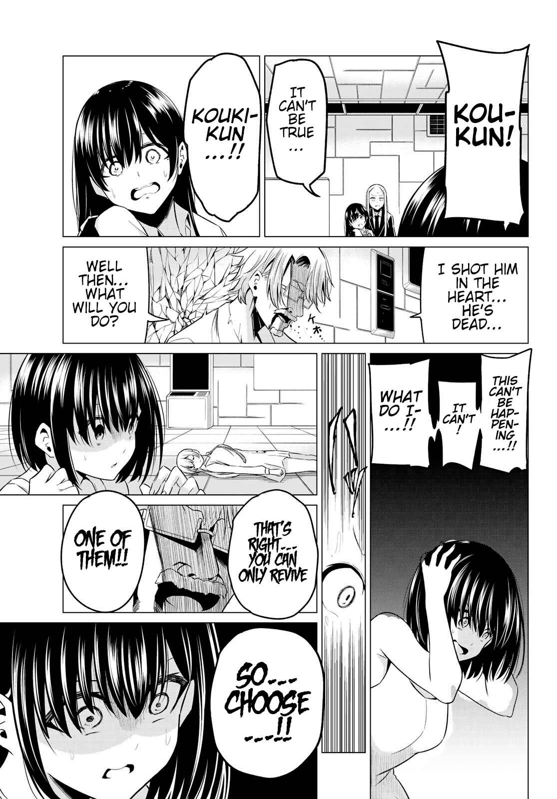 Sekai ka Kanojo ka Erabenai Chapter 38 page 33