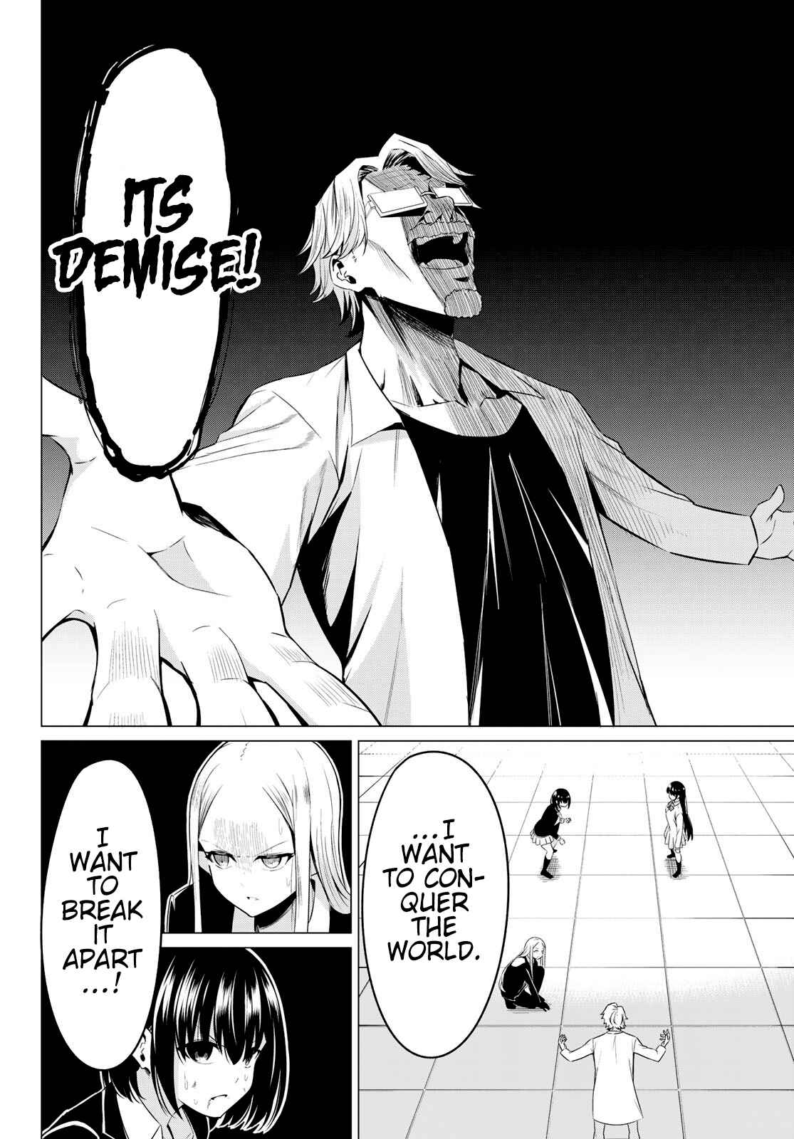Sekai ka Kanojo ka Erabenai Chapter 38 page 6