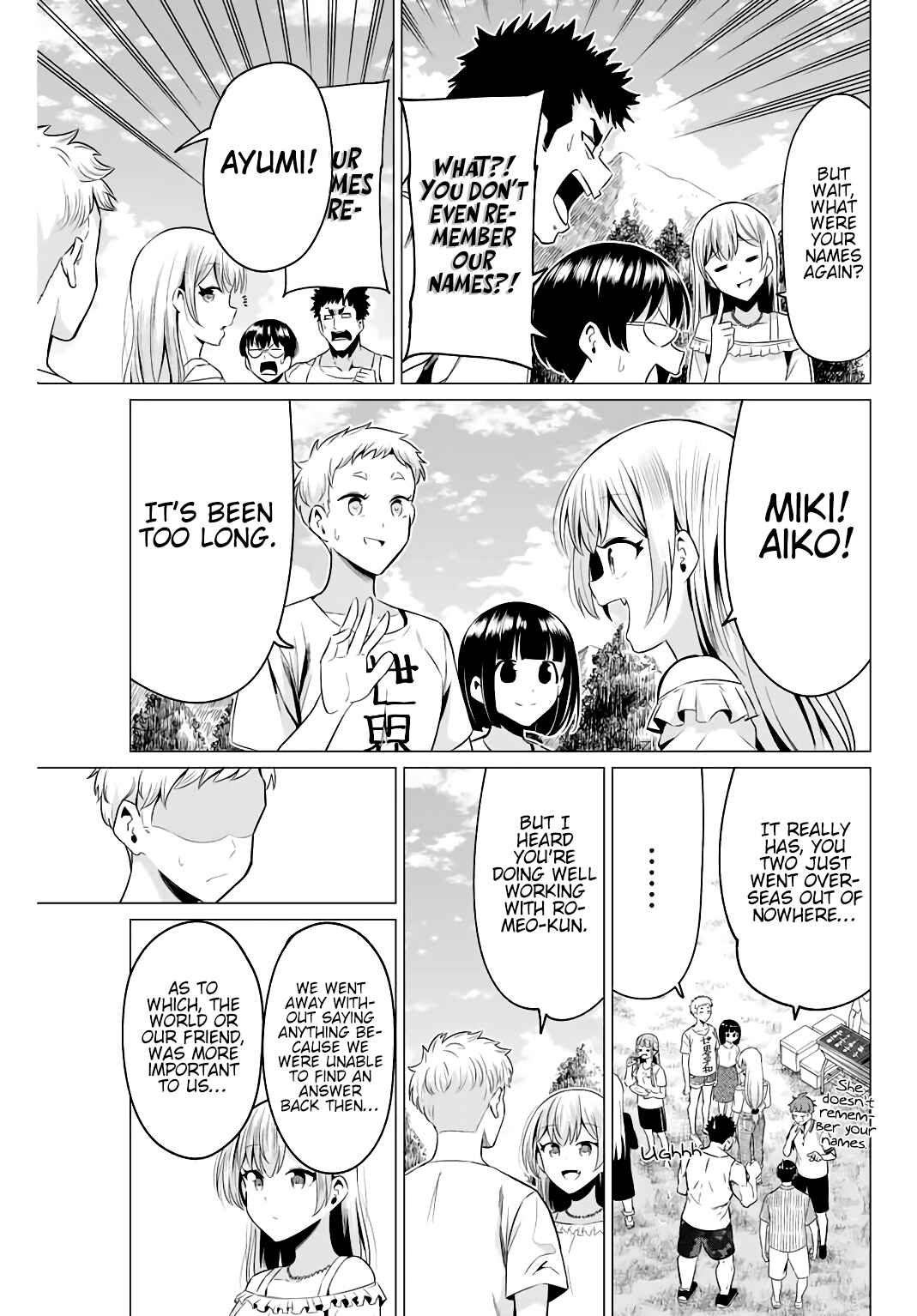 Sekai ka Kanojo ka Erabenai Chapter 40.5 page 3
