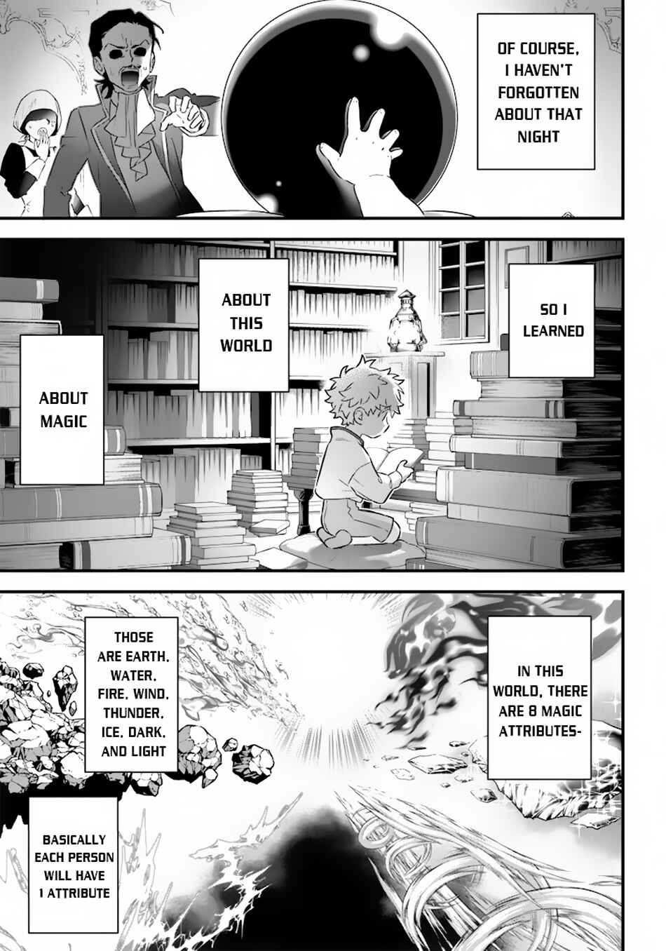 Sekai ni Hitori, Zenzokusei Mahou no Tsukaite Chapter 1 page 14