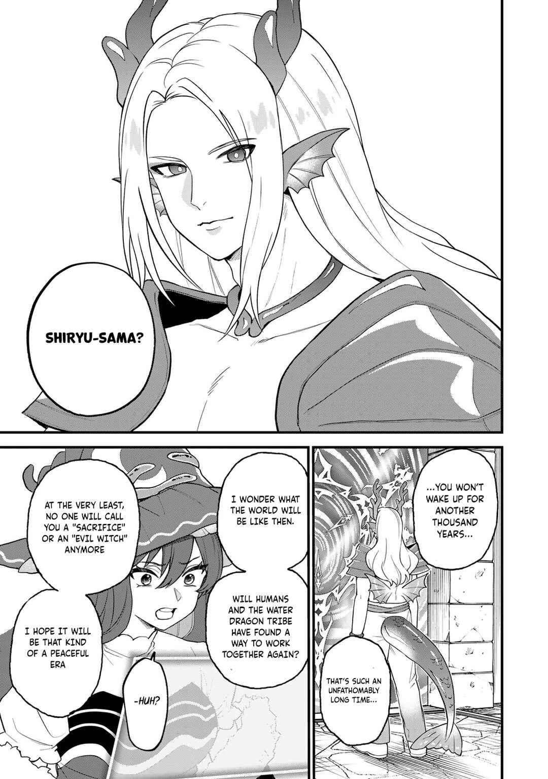 Sekai Saikyou no Majo, Hajimemashita ~Watashi Dake "Kouryaku Saito" o Miseru Sekai de Jiyuu ni Ikimasu~ Chapter 30 page 33